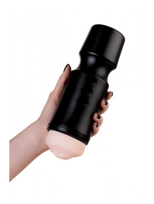 Мастурбатор-ротик A-Toys в черной колбе - A-toys - в Новочеркасске купить с доставкой