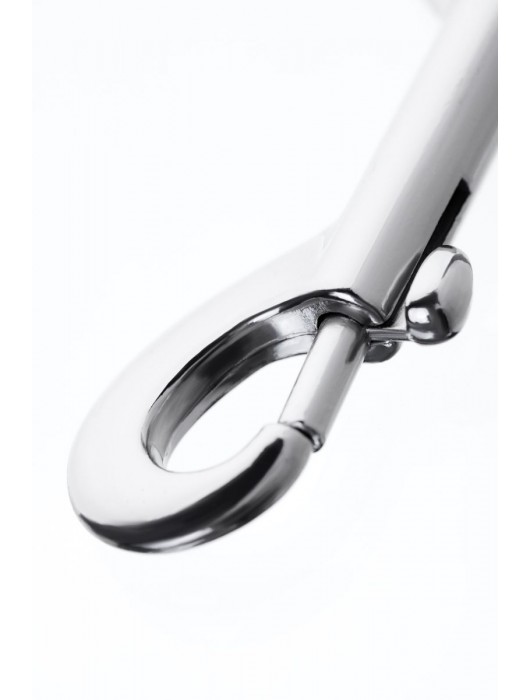 Серебристый двухсторонний карабин TOYFA Metal - ToyFa - купить с доставкой в Новочеркасске