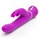 Лиловый вибратор-кролик Curve Rechargeable Rabbit Vibrator - 25,4 см. - Happy Rabbit купить в Новочеркасске с доставкой в Orgasmix.ru Лиловый вибратор-кролик Curve Rechargeable Rabbit Vibrator - 25,4 см. - Happy Rabbit