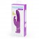 Лиловый вибратор-кролик Curve Rechargeable Rabbit Vibrator - 25,4 см. - Happy Rabbit купить в Новочеркасске с доставкой в Orgasmix.ru Лиловый вибратор-кролик Curve Rechargeable Rabbit Vibrator - 25,4 см. - Happy Rabbit