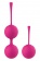 Набор розовых вагинальных шариков PLEASURE BALLS EGGS DUO BALL SET - Dream Toys в Новочеркасске Набор розовых вагинальных шариков PLEASURE BALLS EGGS DUO BALL SET - Dream Toys