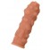 Телесная реалистичная насадка KOKOS Extreme Sleeve 11 с дополнительной стимуляцией - 12,7 см. - KOKOS - в Новочеркасске купить с доставкой