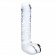 Прозрачный фаллоимитатор 8 Realistic Ribbed Glass Dildo - 20,3 см. - Glas купить с доставкой в интернет-магазине Orgasmix в Новочеркасске Прозрачный фаллоимитатор 8 Realistic Ribbed Glass Dildo - 20,3 см. - Glas