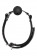 Черный кляп-шарик BALL GAG DIAMOND - Dream Toys - купить с доставкой в Новочеркасске Черный кляп-шарик BALL GAG DIAMOND - Dream Toys - купить с доставкой в Новочеркасске