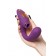 Фиолетовый вибромассажер с клиторальной стимуляцией Megam - ToyFa купить в Новочеркасске с доставкой в Orgasmix.ru Фиолетовый вибромассажер с клиторальной стимуляцией Megam - ToyFa