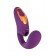 Фиолетовый вибромассажер с клиторальной стимуляцией Megam - ToyFa купить в Новочеркасске с доставкой в Orgasmix.ru Фиолетовый вибромассажер с клиторальной стимуляцией Megam - ToyFa