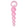 Розовая анальная цепочка из 5 шариков различного диаметра - 25,5 см. - Dream Toys в Новочеркасске Розовая анальная цепочка из 5 шариков различного диаметра - 25,5 см. - Dream Toys