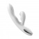 Белый вибратор-кролик Eria с вакуумной стимуляцией, функцией tapping и нагревом - 21,5 см. - BeYourLover купить в Новочеркасске с доставкой в Orgasmix.ru Белый вибратор-кролик Eria с вакуумной стимуляцией, функцией tapping и нагревом - 21,5 см. - BeYourLover