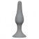 Серая анальная пробка Slim Anal Plug XL - 15,5 см. - Lola Games