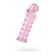 Гелевая розовая насадка на фаллос с шипами - 12 см. - Toyfa Basic - в Новочеркасске купить с доставкой Гелевая розовая насадка на фаллос с шипами - 12 см. - Toyfa Basic - в Новочеркасске купить с доставкой